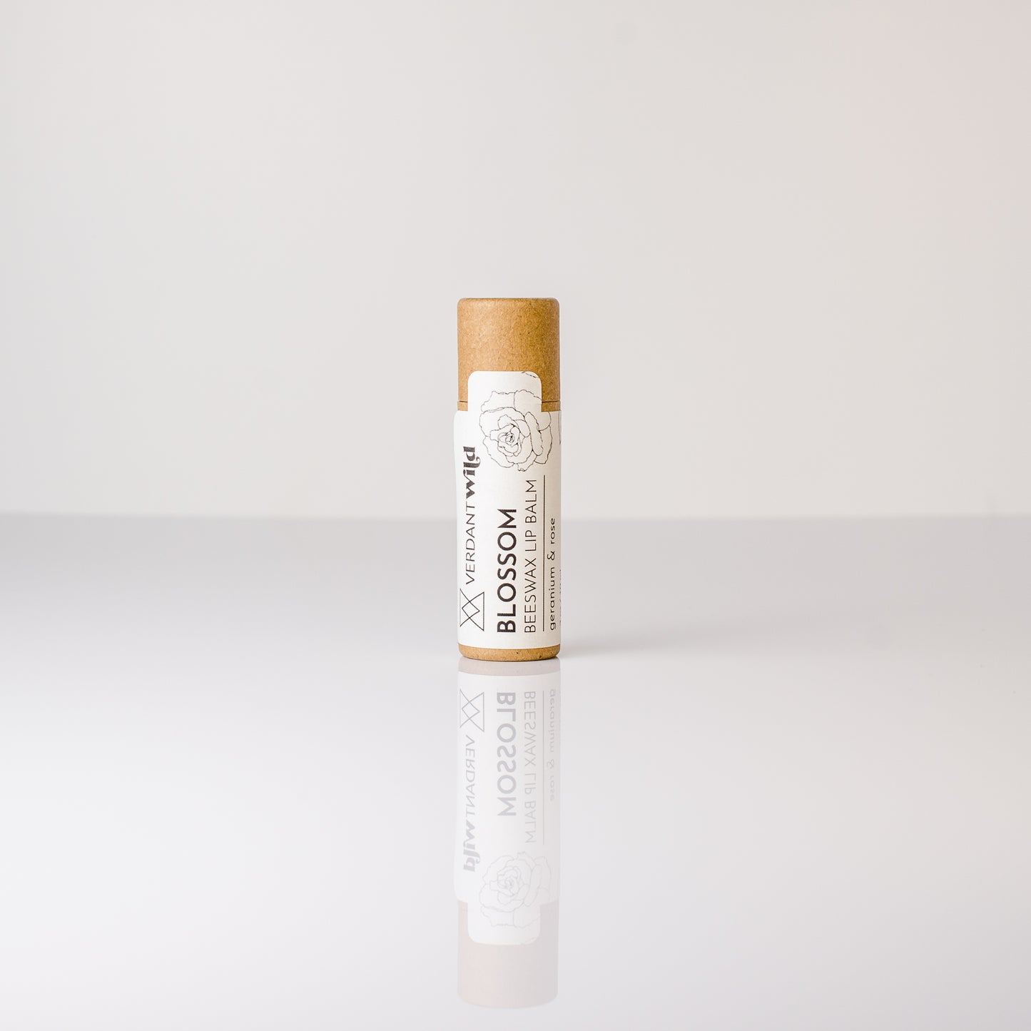 geranium rose beeswax lip balm
