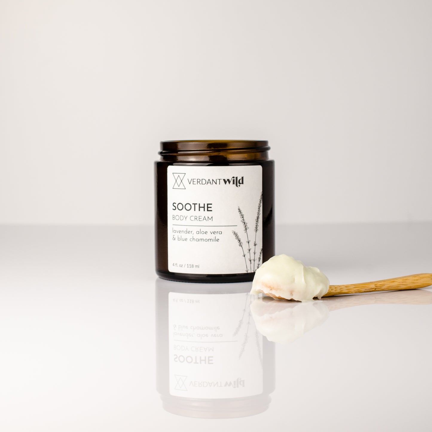 hand body cream lavender chamomile open