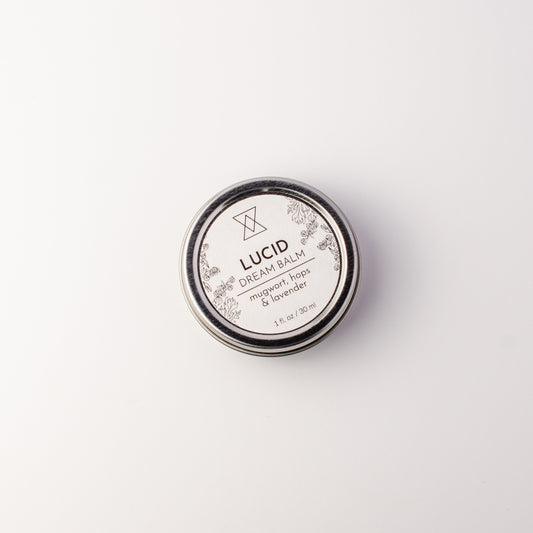 mugwort hops lavender clary sage dream balm