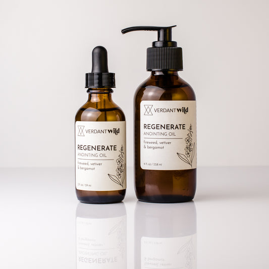 fireweed, lavender, bergamot and vetiver body oil duo