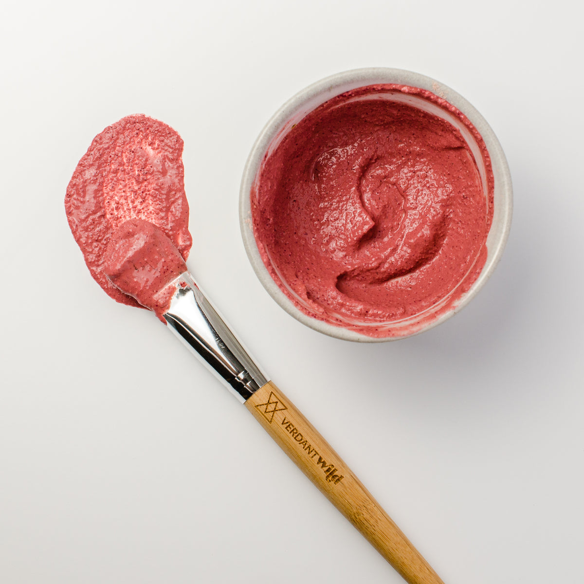rose clay mask hibiscus pink facial grains mud mask mixed texture