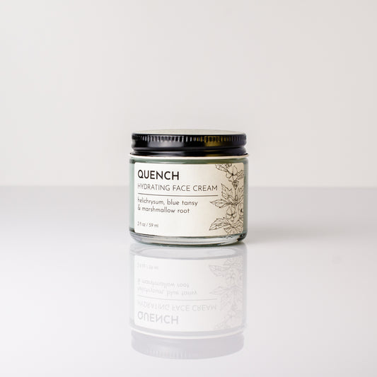 marshmallow root and blue tansy face cream