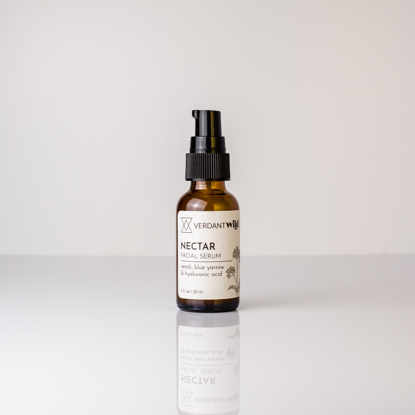 blue yarrow neroli hyaluronic acid serum open