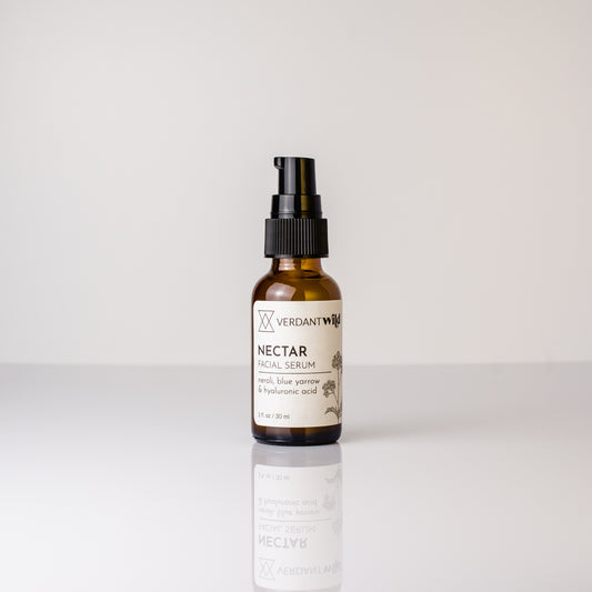 blue yarrow neroli hyaluronic acid serum open