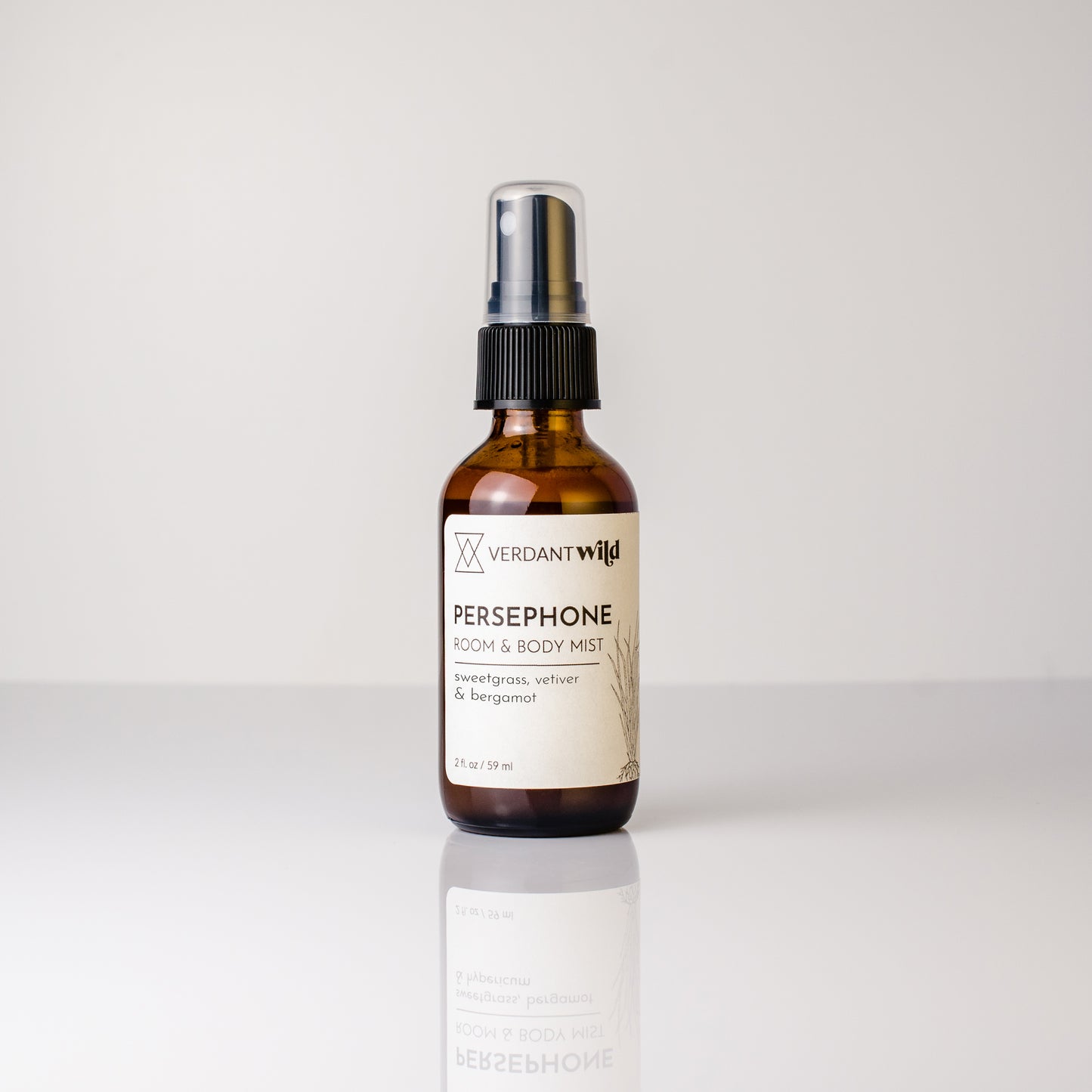 bergamot, vetiver and lavender room and body mist