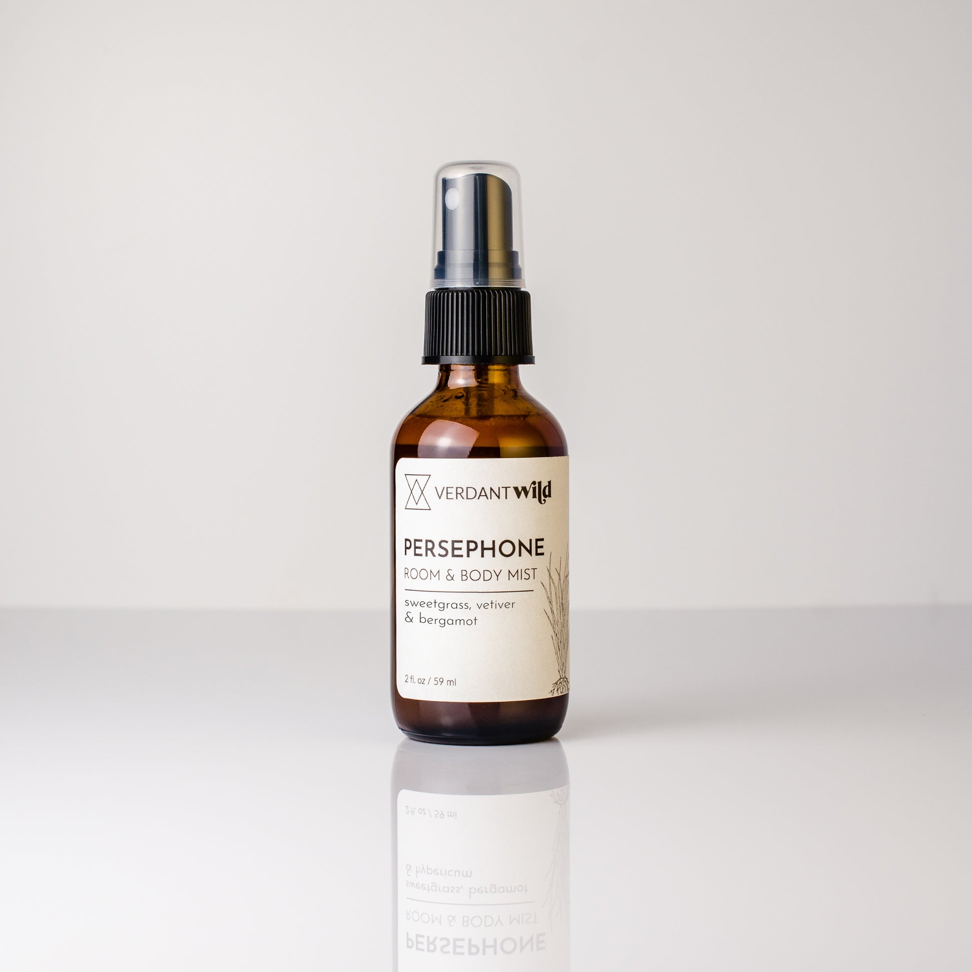 bergamot, vetiver and lavender room and body mist