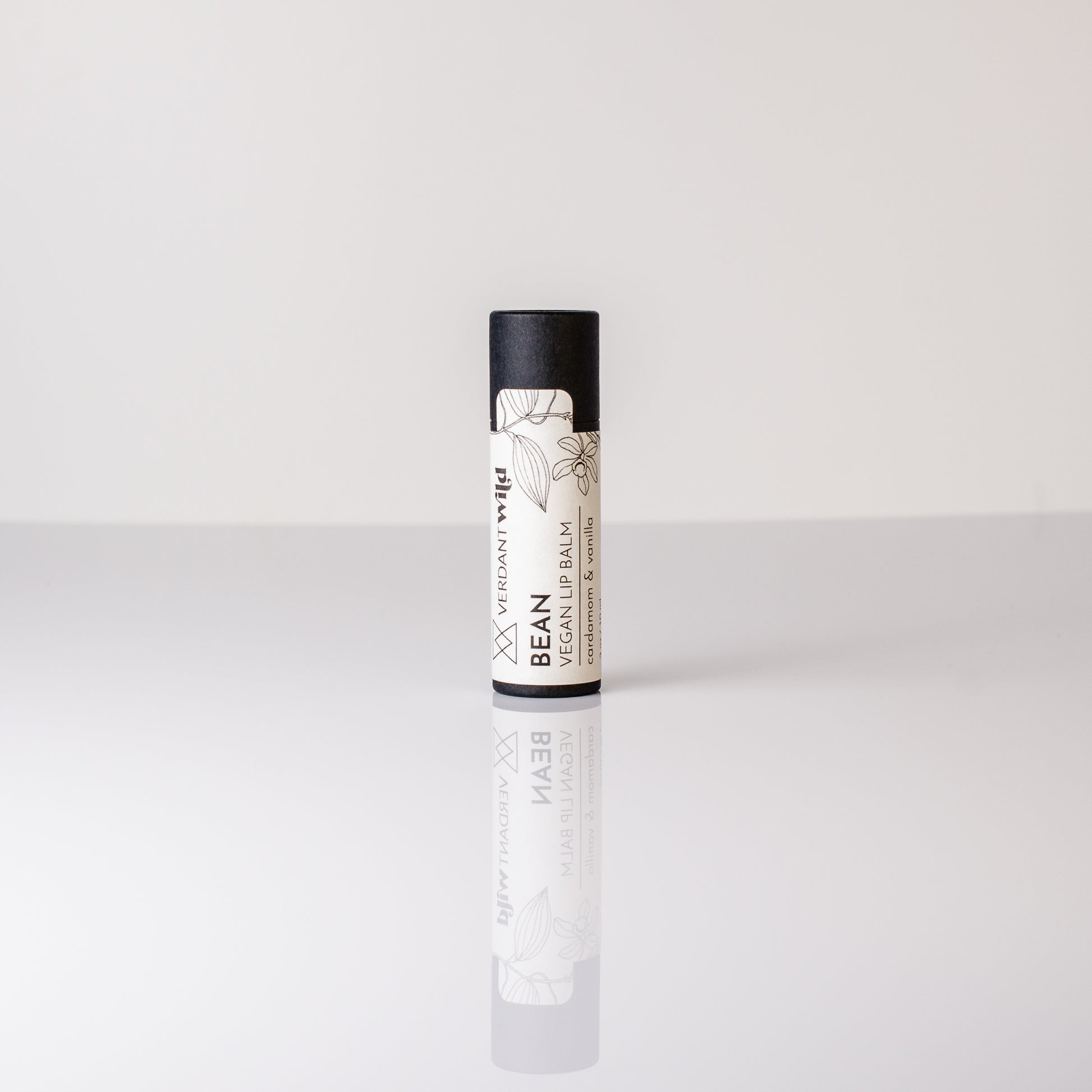 vanilla cardamom vegan lip balm