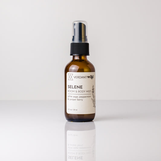 organic white sage, juniper and cypress room body mist