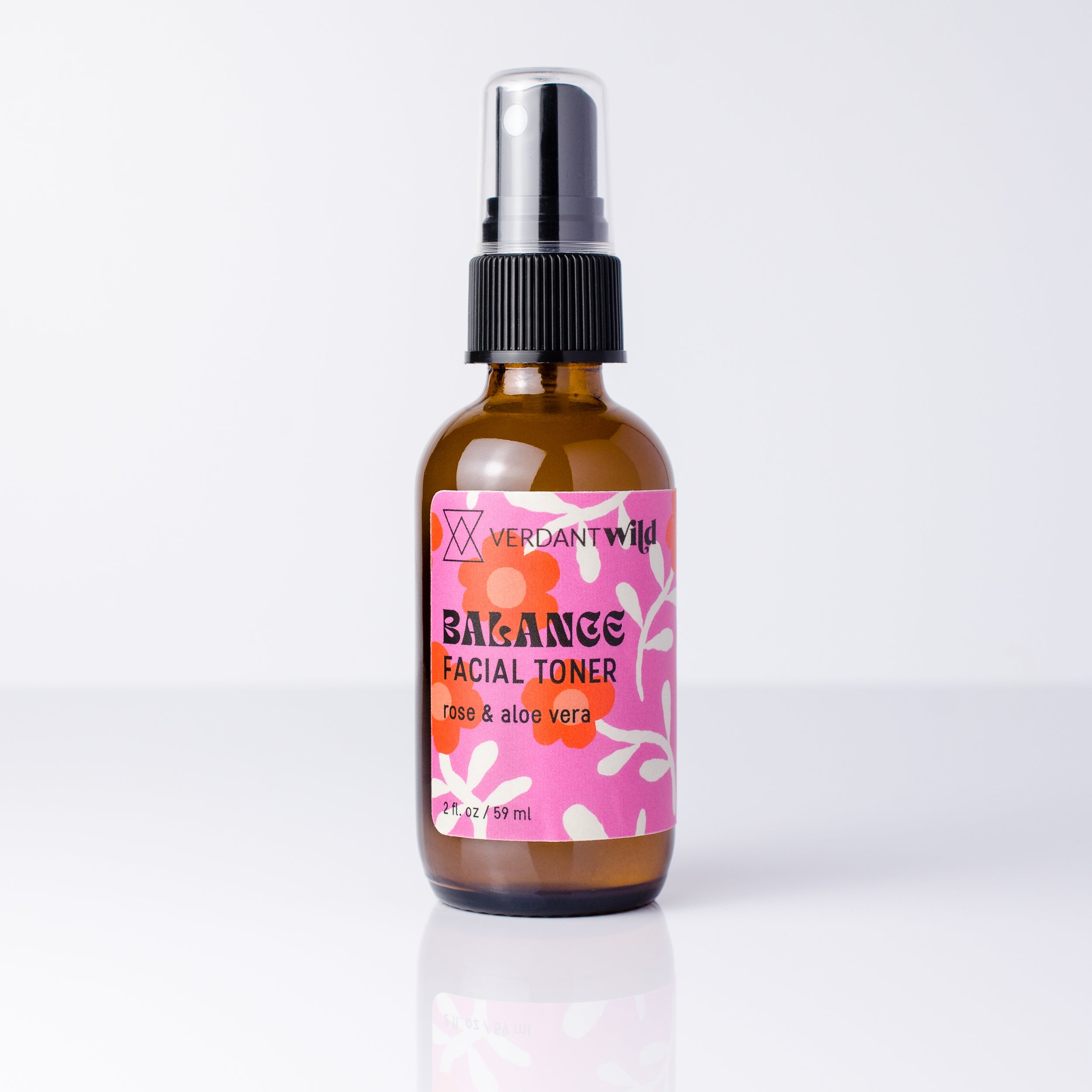 BALANCE Facial Toner | Rose Hydrosol & Witch Hazel | Verdant Wild