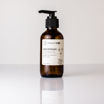 mountain aromatherapy body oil  4 oz