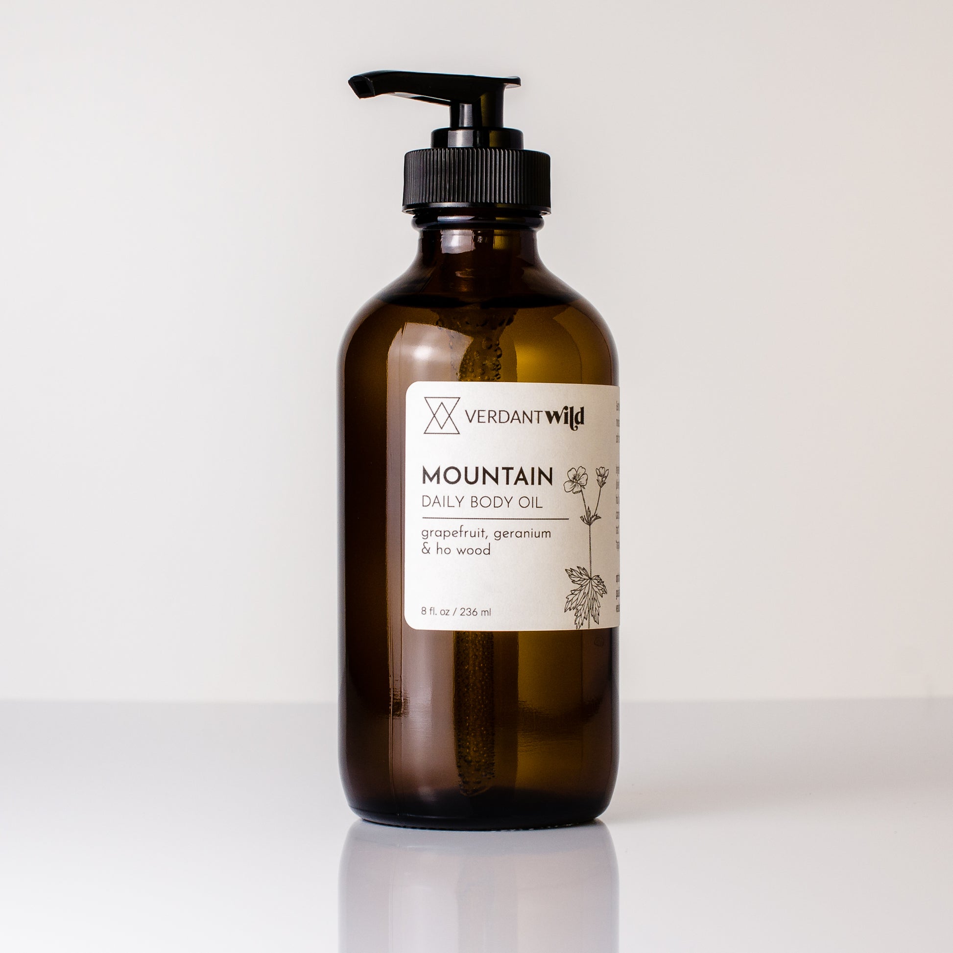 mountain aromatherapy body oil  8 oz