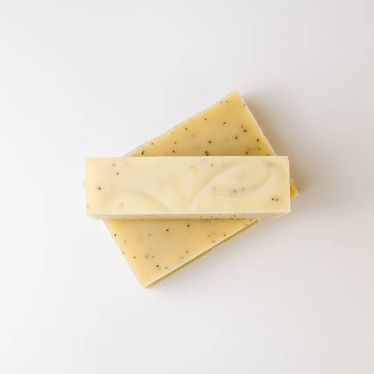 yarrow shea butter soap top