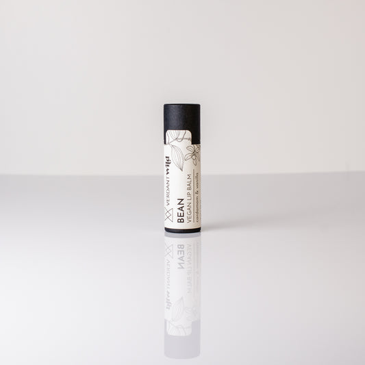 vanilla cardamom vegan lip balm